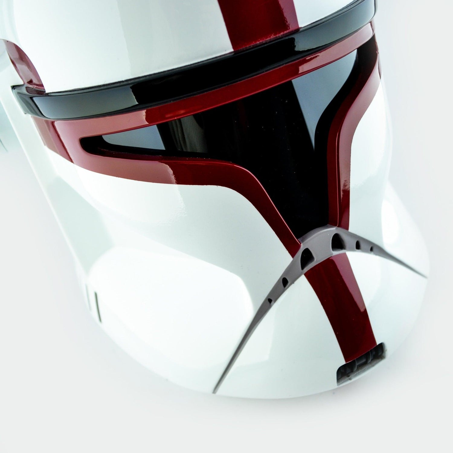 Clone Trooper Phase 1 Captain Helmet from Star Wars / Cosplay Helmet / Clone Wars Phase 1 Helmet / Star Wars Helmet Cyber Craft