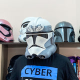 Clone Trooper Phase 2 Wolf Pack Sinker Helmet from Star Wars / Cosplay Helmet / Clone Wars Phase 2 Helmet / Star Wars Helmet Cyber Craft