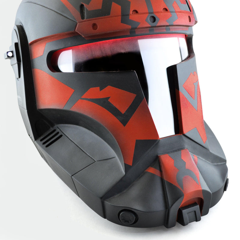Republic Commando Darth Maul Helmet with LED Visor from Star Wars / Clone Commando / Cosplay Helmet / Star Wars Helmet Cyber Craft