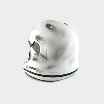 First Order FN-2187 Damaged Stormtrooper Helmet from Star Wars / Cosplay Helmet / First Order Helmet / Star Wars Helmet Cyber Craft