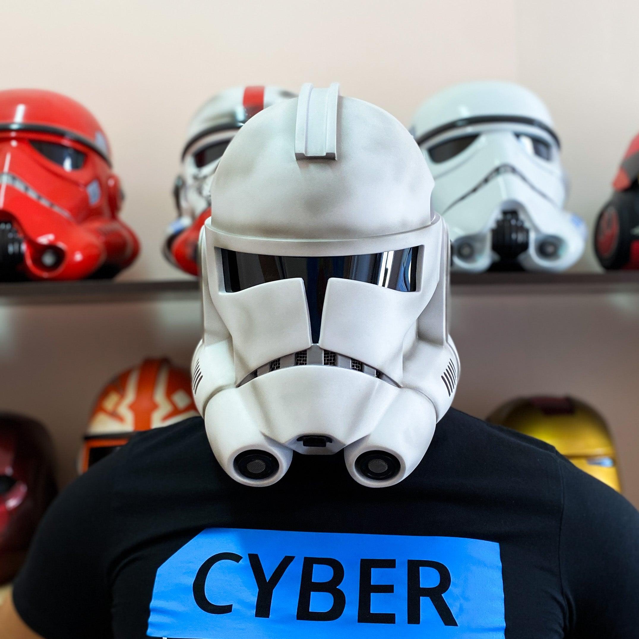 Clone 2 Animated - Classic - Damaged Helmet – Buy Handmade Cosplay