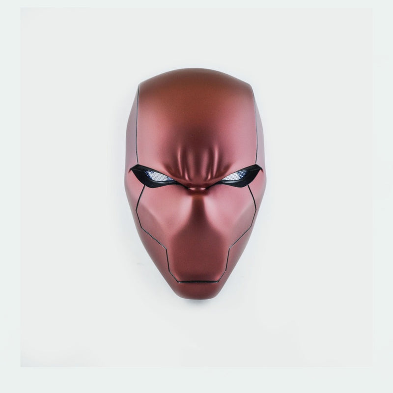 Red Hood Matt Helmet from DC Comics / DC Universe / Cosplay Helmet / Jason Todd Helmet / DC Comics Helmet Cyber Craft