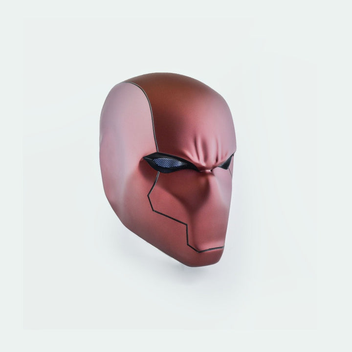 Red Hood Matt Helmet from DC Comics / DC Universe / Cosplay Helmet / Jason Todd Helmet / DC Comics Helmet Cyber Craft