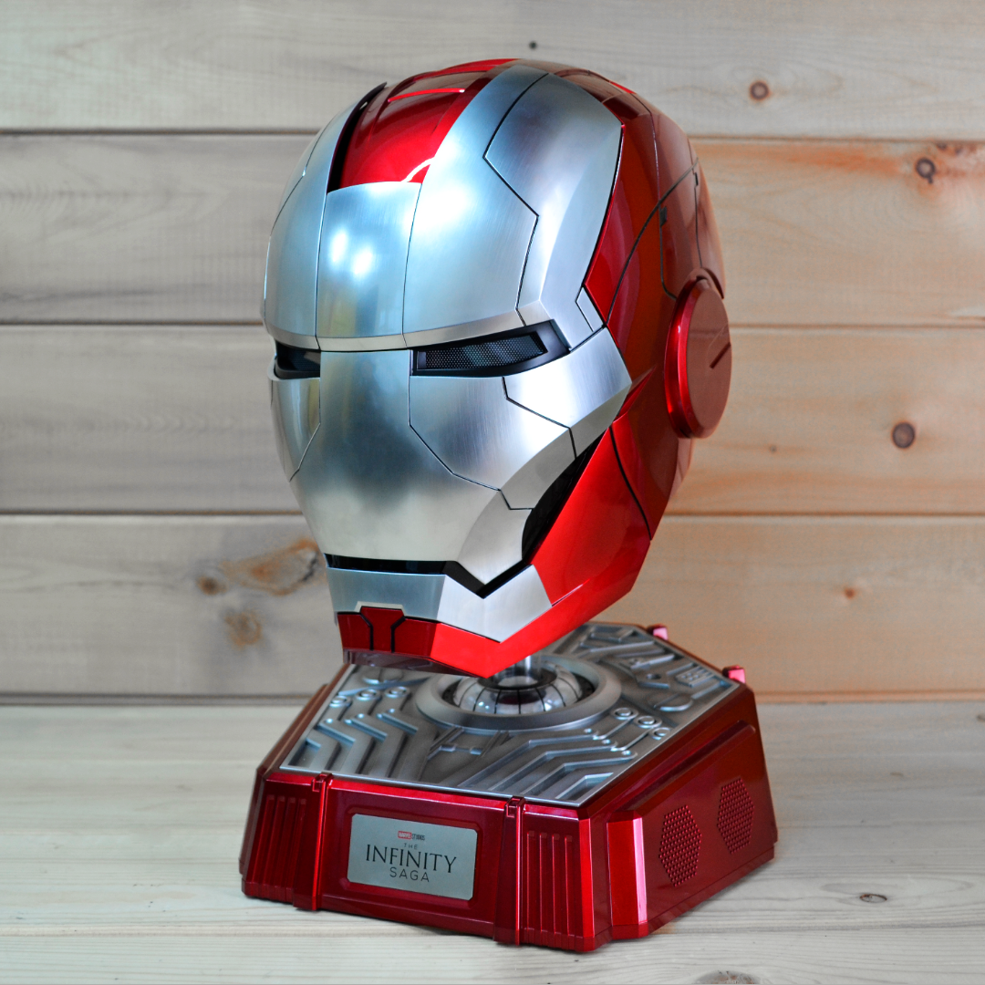 Iron Man MK 5 Helmet from The Avengers / Cosplay Helmet / Marvel Cyber Craft