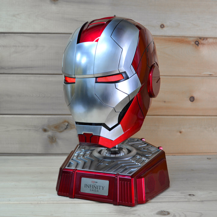 Iron Man MK 5 Helmet from The Avengers / Cosplay Helmet / Marvel Cyber Craft