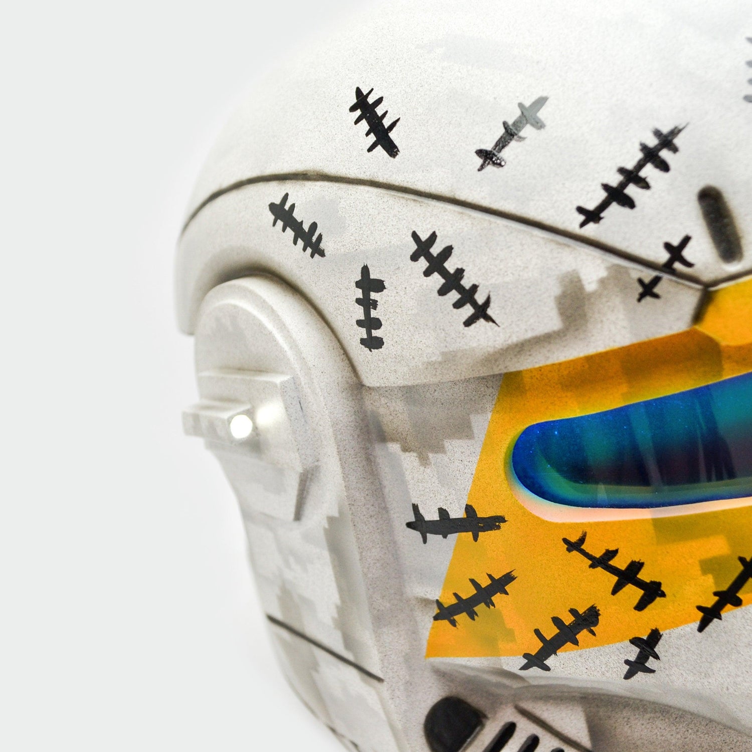 Republic Commando Gregor CC-5576-39 Helmet with LED Visor from Star Wars / Cosplay Helmet / Clone Commando / Delta Squad Helmet / Star Wars Helmet Cyber Craft