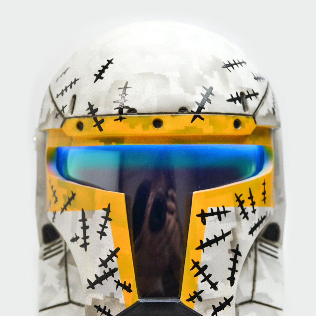 Republic Commando Gregor CC-5576-39 Helmet with LED Visor from Star Wars / Cosplay Helmet / Clone Commando / Delta Squad Helmet / Star Wars Helmet Cyber Craft