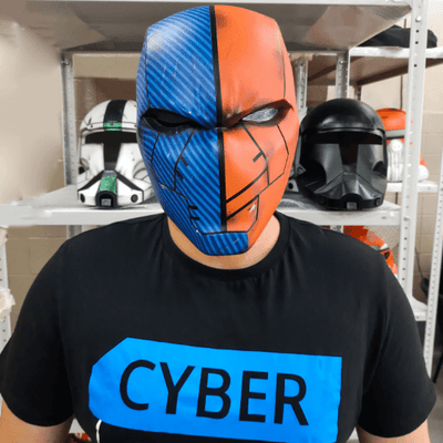 Red Hood - Deathstroke Helmet - Cyber Craft