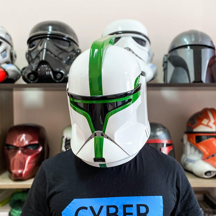 Clone 1 Sergeant / Star Wars / Cosplay Helmet / Clone Wars Phase 1 Helmet Cyber Craft