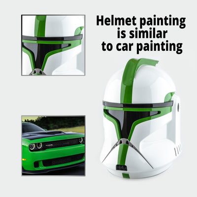 Clone 1 Sergeant / Star Wars / Cosplay Helmet / Clone Wars Phase 1 Helmet Cyber Craft