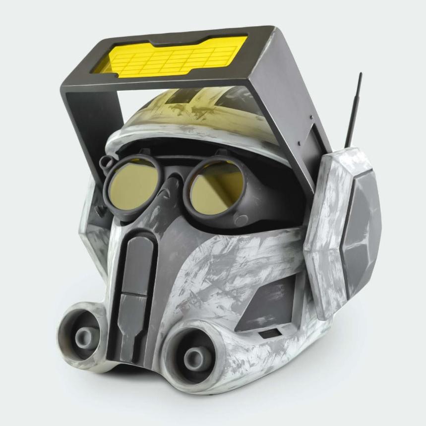 Tech Bad Batch Season 2 Helmet from Star Wars Series / Cosplay Helmet / The Bad Batch / Star Wars Helmet Cyber Craft