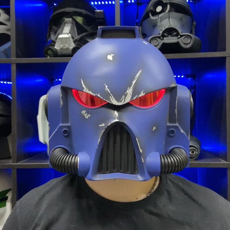 Warhammer 40.000 MK VII Helmet / Сosplay Helmet / Game Helmet / Spacemarine Helmet / Warhammer Helmet Cyber Craft