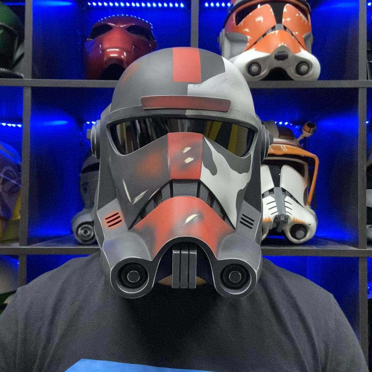 Hunter Bad Batch Helmet from Star Wars / Cosplay Helmet / The Bad Batch / Star Wars Helmet Cyber Craft