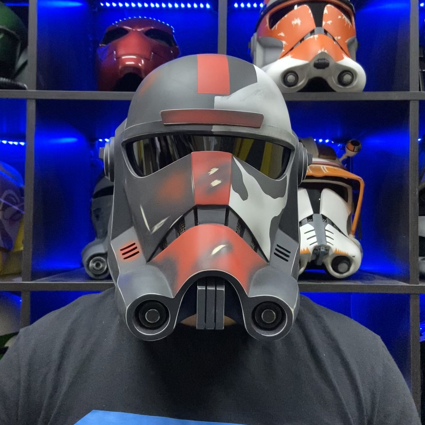 Hunter Bad Batch Helmet from Star Wars / Cosplay Helmet / The Bad Batch / Star Wars Helmet Cyber Craft