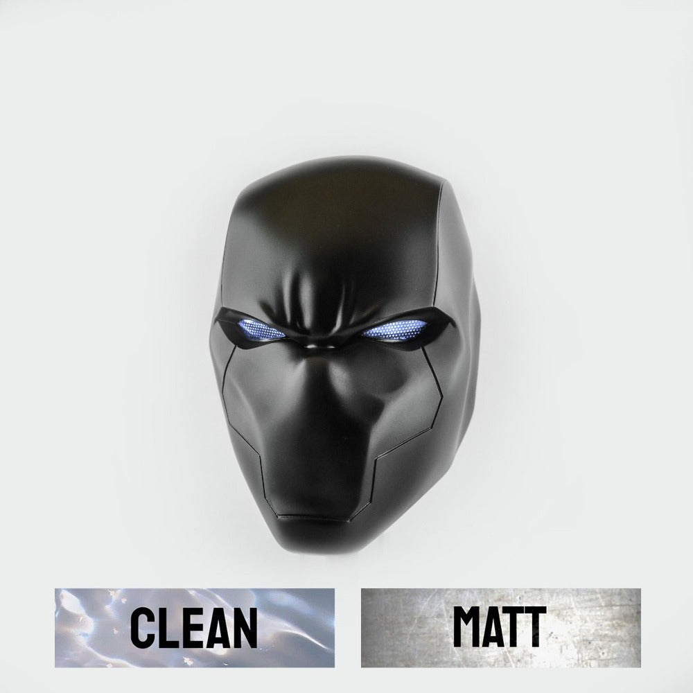 Black Red Hood Helmet from DC Comics / DC Universe / Cosplay Helmet / Jason Todd Helmet / DC Comics Helmet Cyber Craft