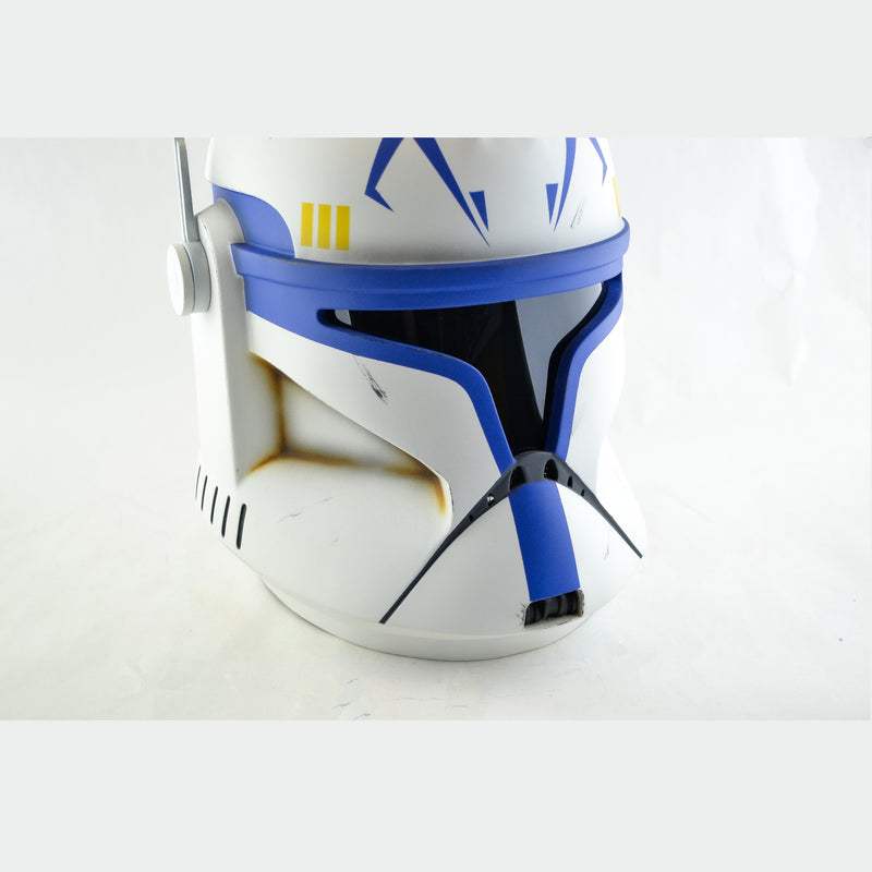 Clone Trooper Phase 1 Captain Rex Weathered Helmet from Star Wars / Star Wars Helmet Cyber Craft