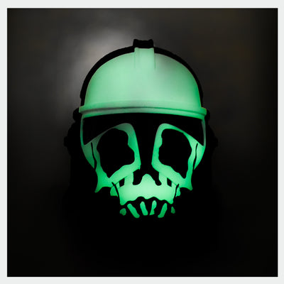 Skeleton Clone Trooper Phase 2 Helmet from Star Wars / Cosplay Helmet / Clone Wars / Star Wars Helmet Cyber Craft
