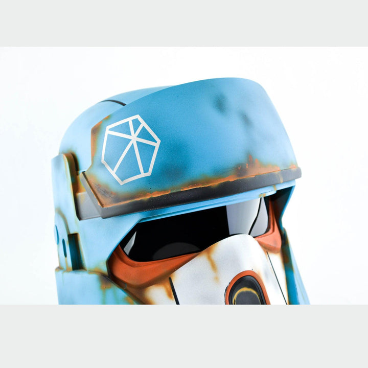 Kyber Trooper Helmet from Star Wars / Cosplay Helmet / Star Wars Cosplay / Star Wars Helmet Cyber Craft