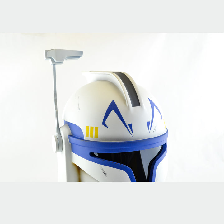 Clone Trooper Phase 1 Captain Rex Weathered Helmet from Star Wars / Star Wars Helmet Cyber Craft