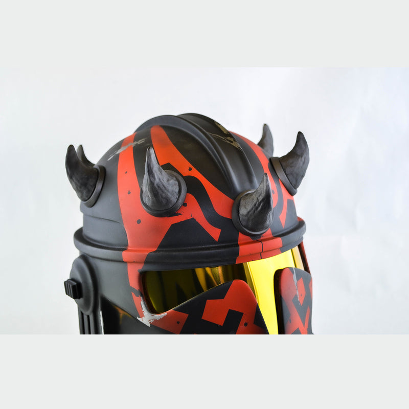 Clone 2 Darth Maul Helmet from Star Wars Clone Wars Series / Star Wars Helmet / Clone Wars Helmet Cyber Craft