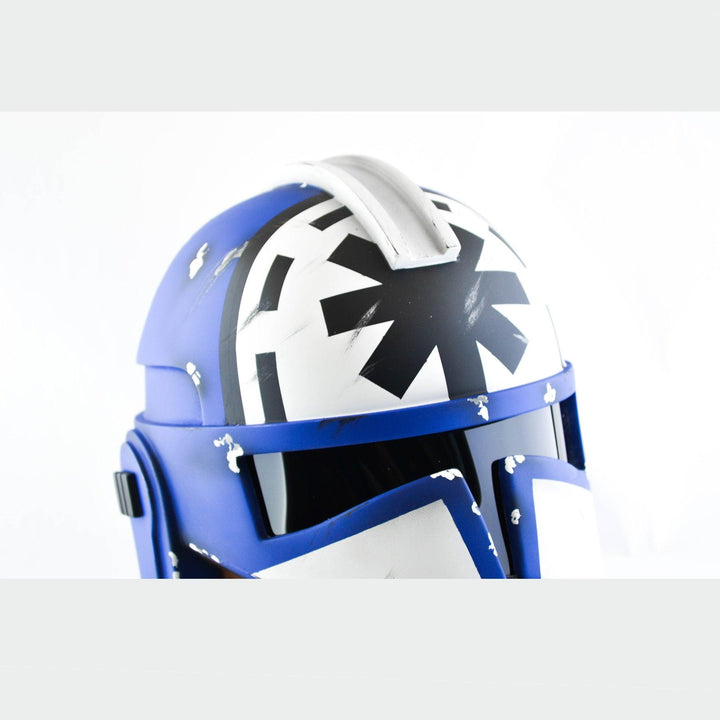 Clone 2 Animated Jesse Weathered Helmet from Star Wars Clone Wars Series / Cosplay Helmet / Clone Wars Phase 2 Helmet / Star Wars Helmet Cyber Craft