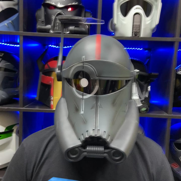 Crosshair Bad Batch Helmet from Star Wars / Cosplay Helmet / The Bad Batch / Star Wars Helmet Cyber Craft