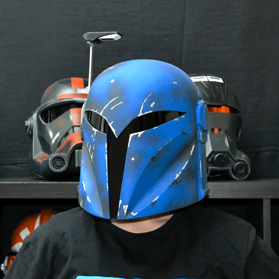 Koska Reeves Helmet from Star Wars / Cosplay Helmet / The Mandalorian / Star Wars Helmet Cyber Craft