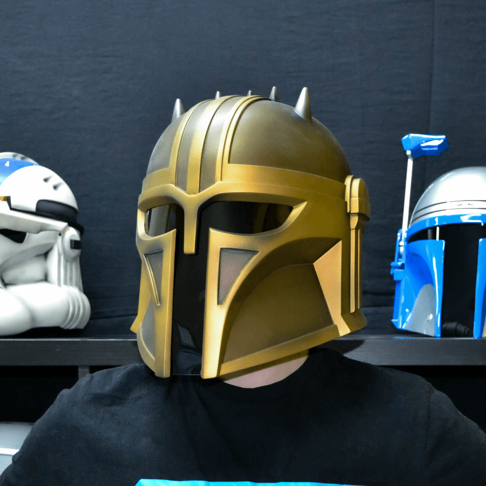 The Armorer Helmet from Star Wars / Cosplay Helmet / The Mandalorian / Star Wars Helmet Cyber Craft