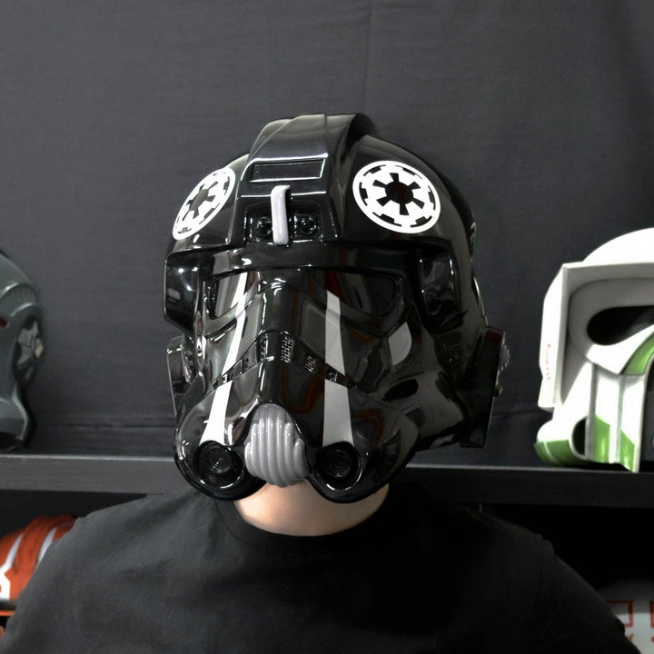 Tie Pilot Helmet from Star Wars Series / Star Wars: Squadrons /  Cosplay Helmet / Star Wars Helmet Cyber Craft