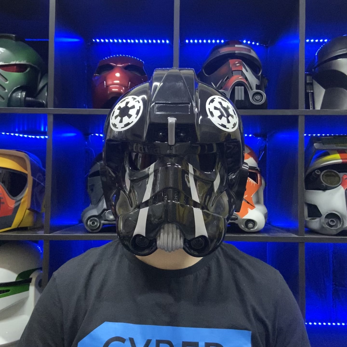Tie Fighter Pilot - Classic Helmet – Buy Handmade Cosplay | Cyber