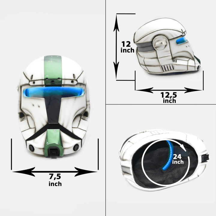 Republic Commando - Bad Batch Helmet - Cyber Craft