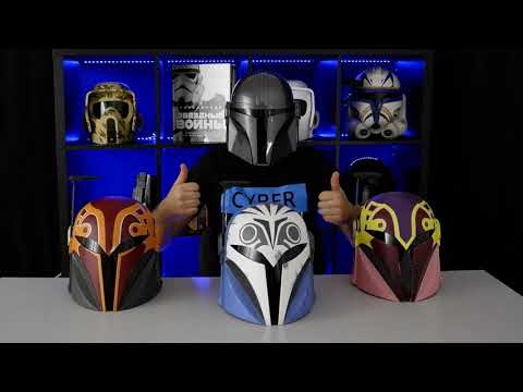 Bo-Katan Mandalorian Helmet from Star Wars Series / Cosplay Helmet / Mandalorian Helmet / Star Wars Helmet Cyber Craft