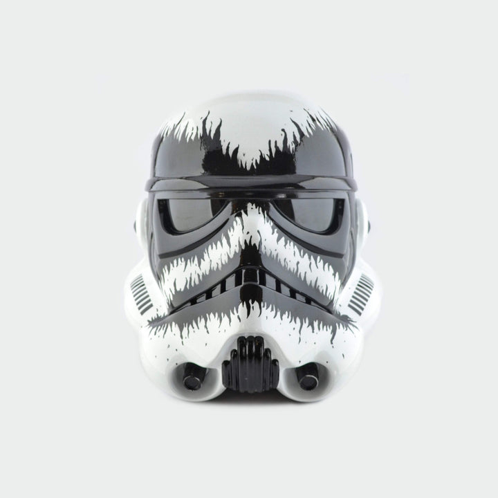 Black Metal Imperial Stormtrooper Helmet from Star Wars / Star Wars Helmet Cyber Craft