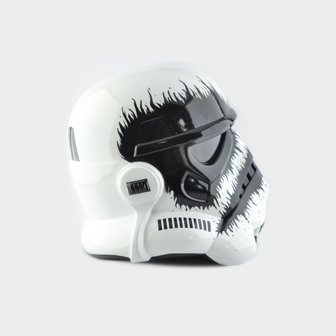 Imperial Trooper Black Metal / Star Wars / Cosplay Helmet / Imperial Trooper Helmet