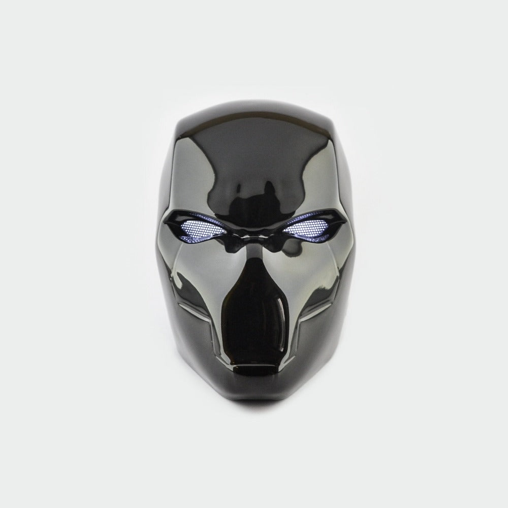 Black Red Hood Helmet from DC Comics / DC Universe / Cosplay Helmet / Jason Todd Helmet / DC Comics Helmet Cyber Craft