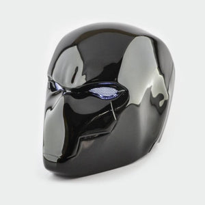 Red Hood - Black Helmet with LED lights