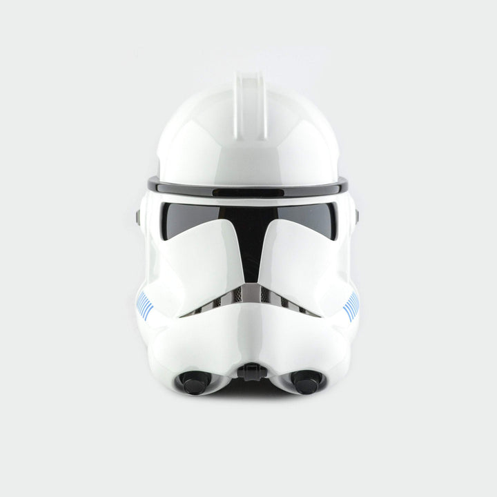 Clone Trooper Phase 2 Clean Helmet from Star Wars / Cosplay Helmet / Clone Wars / Star Wars Helmet Cyber Craft