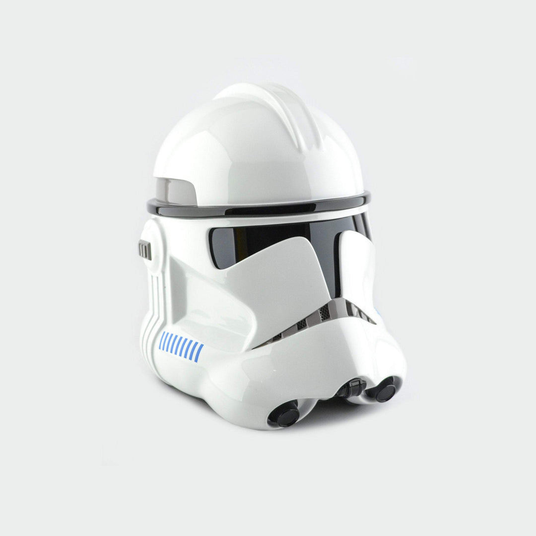 Clone Trooper Phase 2 Clean Helmet from Star Wars / Cosplay Helmet / Clone Wars / Star Wars Helmet Cyber Craft