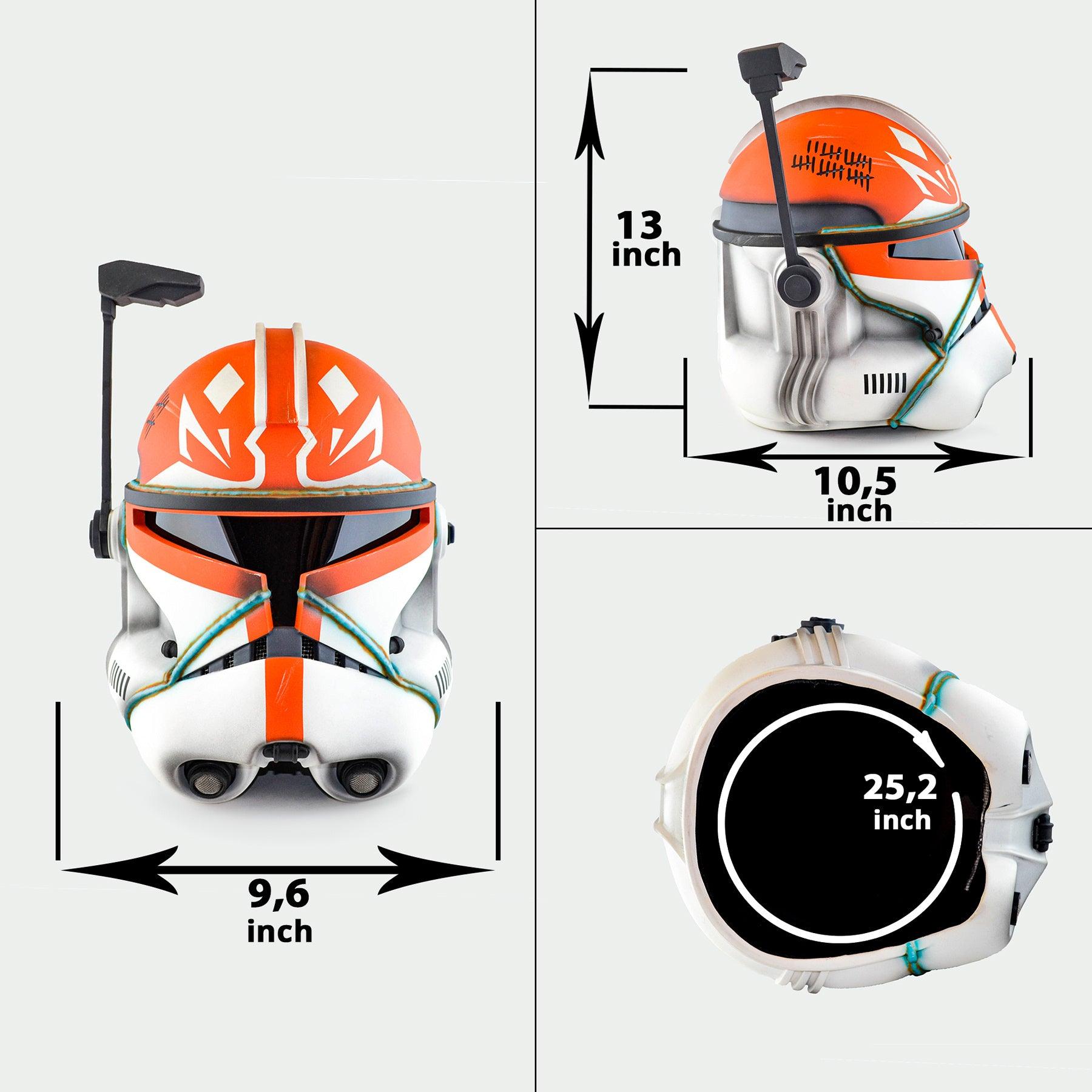 Captain Rex Realistic - Ahsoka Helmet – Cyber Craft