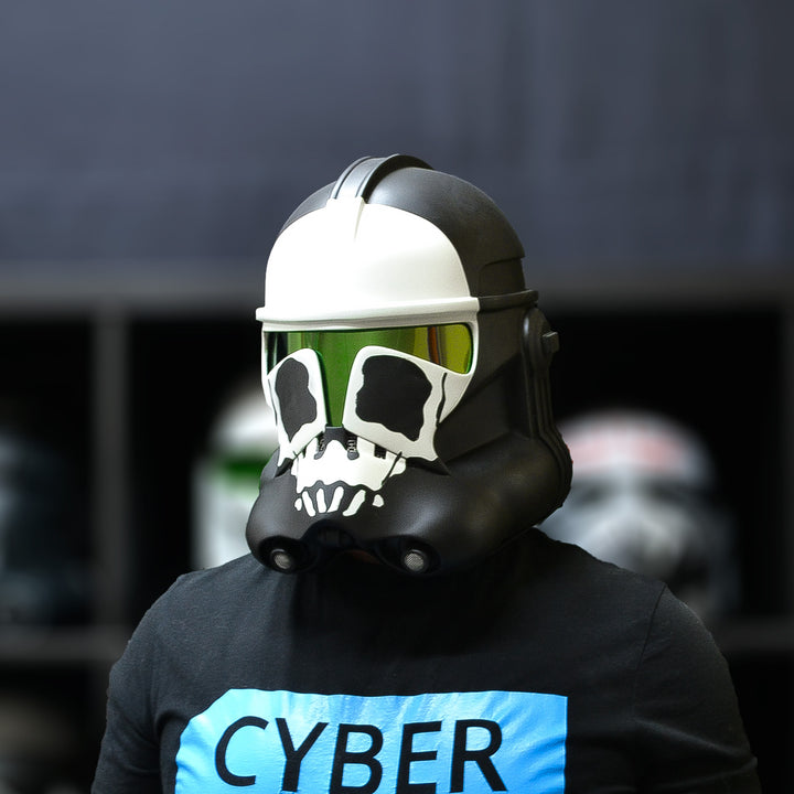 Skeleton Clone Trooper Phase 2 Helmet from Star Wars / Cosplay Helmet / Clone Wars / Star Wars Helmet Cyber Craft