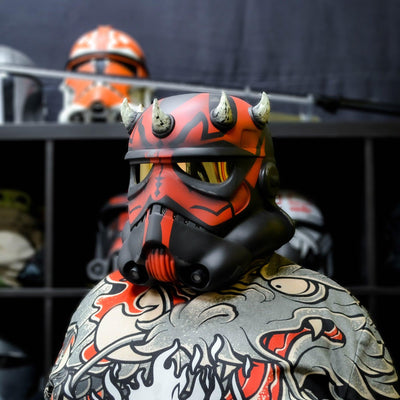 Imperial Trooper Darth Maul Helmet from Star Wars / Cosplay Helmet / Imperial Trooper Helmet / Star Wars Helmet Cyber Craft
