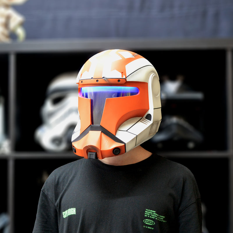 Republic Commando Ahsoka Helmet with LED Visor from Star Wars / Clone Commando / Cosplay Helmet / Star Wars Helmet Cyber Craft