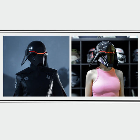 Second Sister Helmet from Star Wars Jedi: The Fallen Order / Cosplay Helmet / Star Wars Helmet / Fallen Order Cyber Craft
