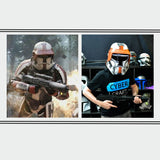 Havoc Trooper Helmet from Star Wars / Cosplay Helmet / The Old Republic Helmet / Star Wars Helmet Cyber Craft