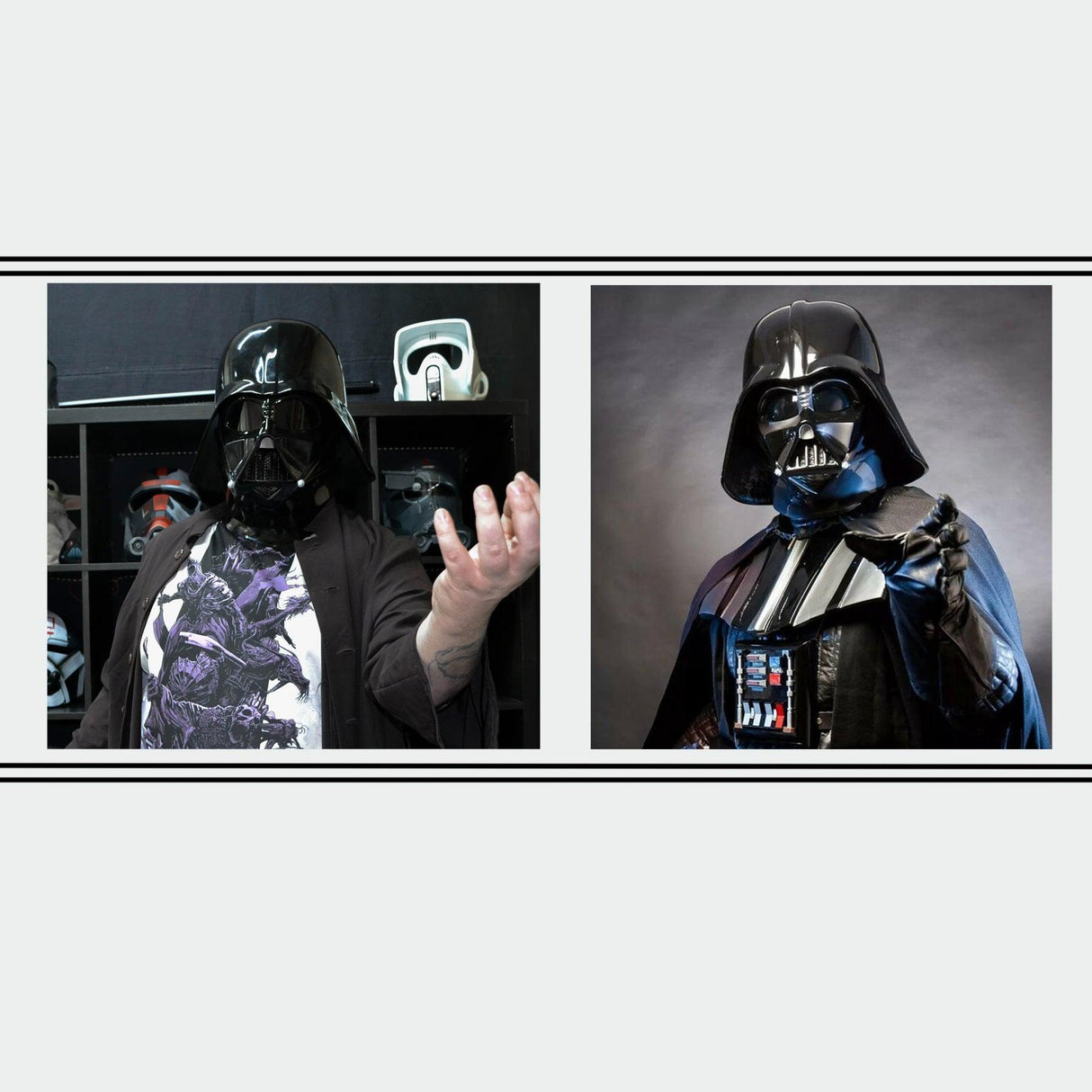 Darth Vader Helmet From Star Wars / Cosplay Helmet / The Empire Strikes Back / Star Wars Helmet Cyber Craft